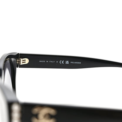 Chanel Acetate Polarized Pearl CC Square Sunglasses 5482-H-A Black 7 of 7