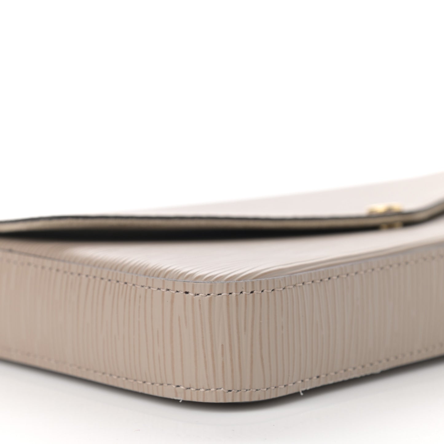 Epi Felicie Pochette Chain Wallet Galet