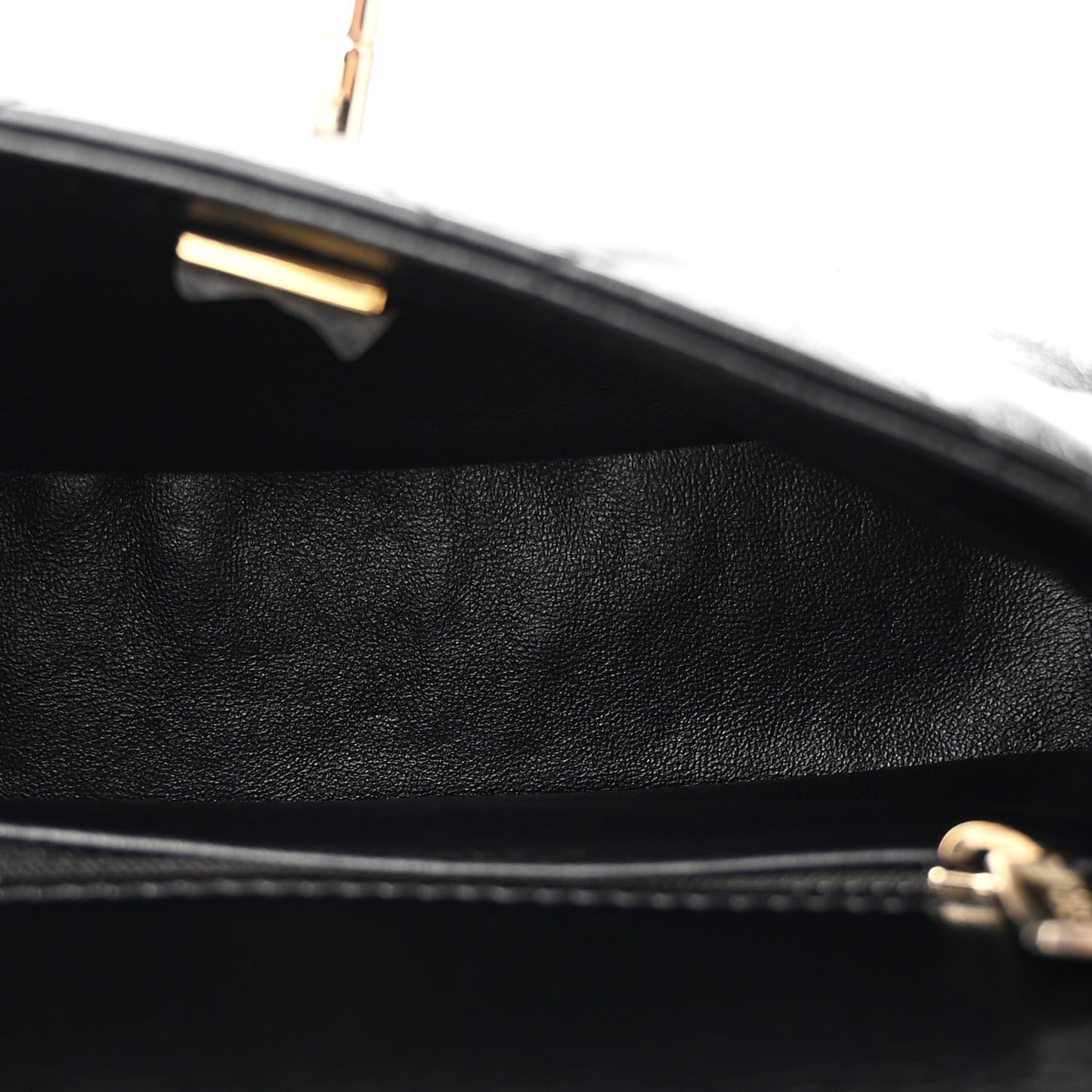 Shiny Lambskin Quilted Mini Coco Trip Flap Bag Black