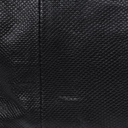 Gucci Calfskin Lizard Embossed Boat Pochette Black 15 of 22