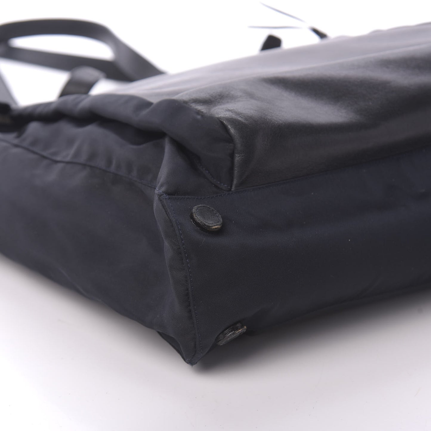 Tessuto Nylon Soft Calfskin Tote Baltico