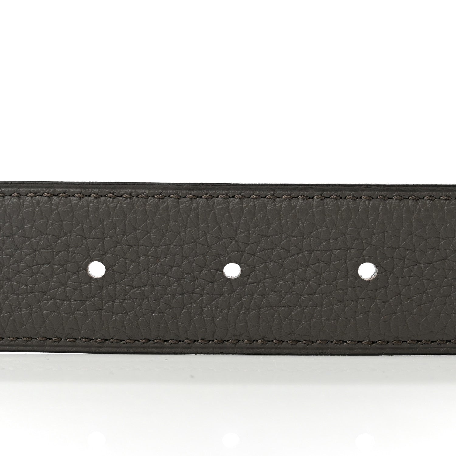 Hermes Togo Box 32mm Rider Belt 95 Black Etain 4 of 5