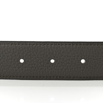 Hermes Togo Box 32mm Rider Belt 95 Black Etain 4 of 5