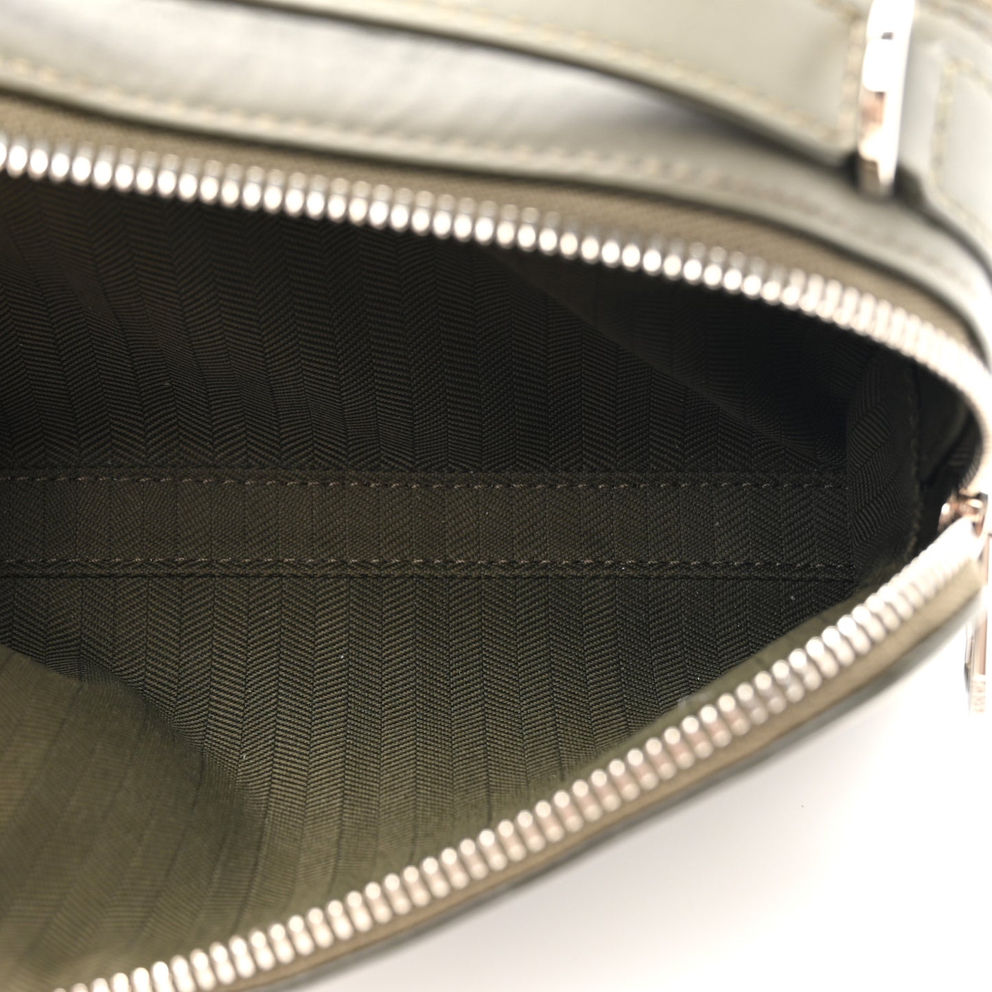 Satin Calfskin Mini Camera Bag Olive Green