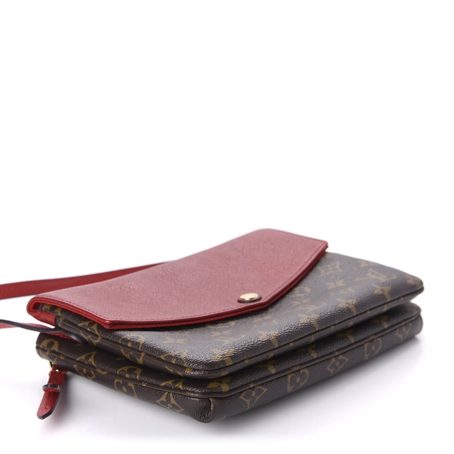 Monogram Twice Pochette Cherry