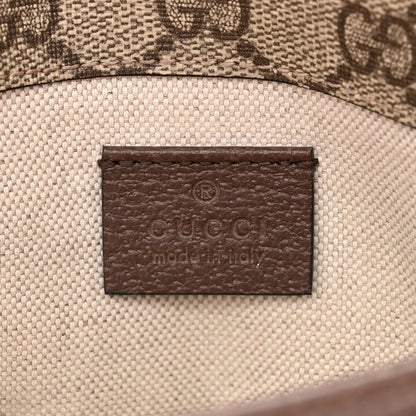 Gucci GG Supreme Monogram Neo Vintage Web Belt Bag Brown 6 of 10