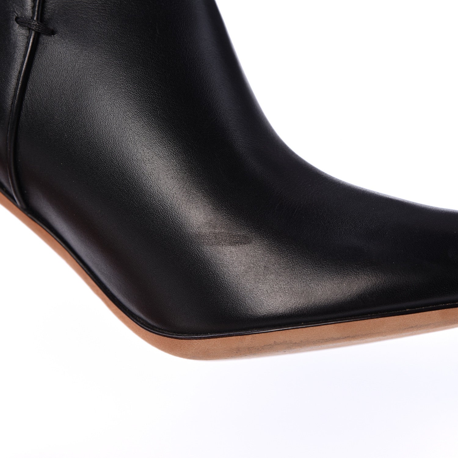 Givenchy Calfskin Shark Ankle Boot 38 Black 11 of 13