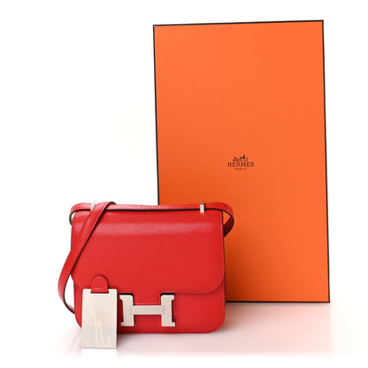 Hermes Chevre Chamkila Constance 18 Rouge De Coeur 12 of 12