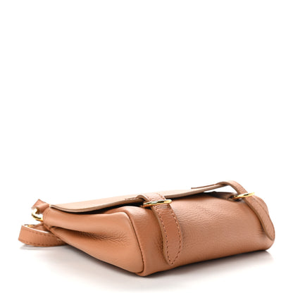 Burberry Deerskin The Bridle Crossbody Pale Clementine 4 of 9