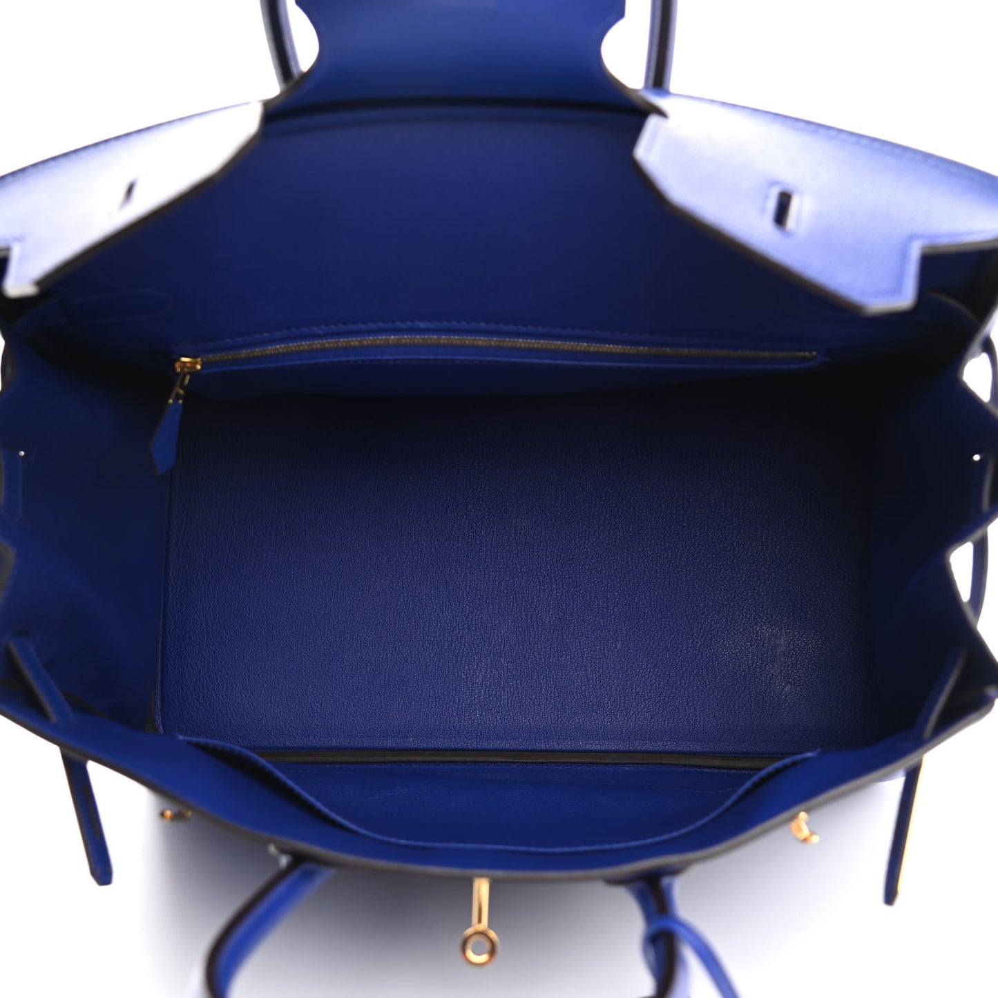 Epsom Birkin 35 Bleu Electrique