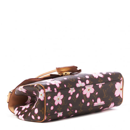 Louis Vuitton Monogram Cherry Blossom Sac Retro Bag Brown 4 of 9