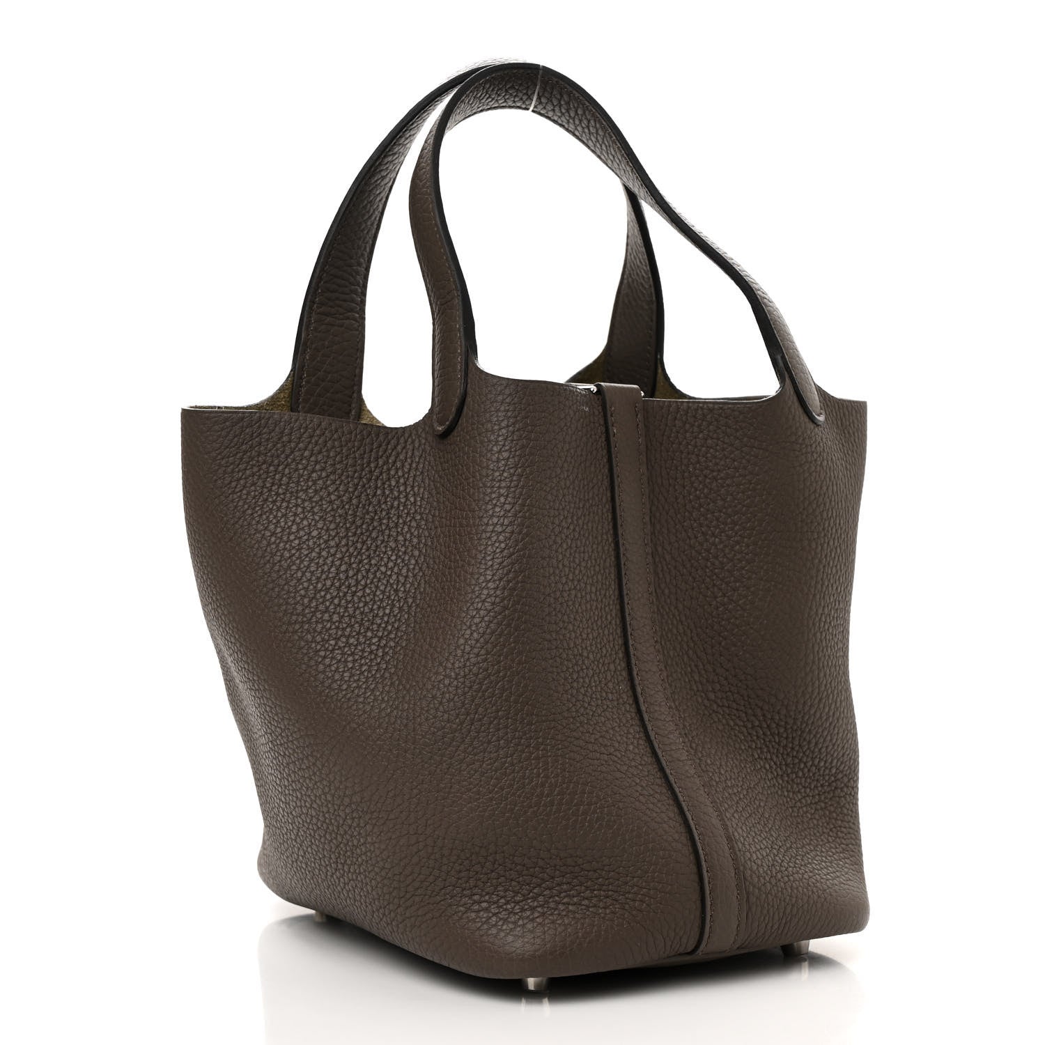 Hermes Taurillon Clemence Picotin Lock 18 PM Etain 2 of 10