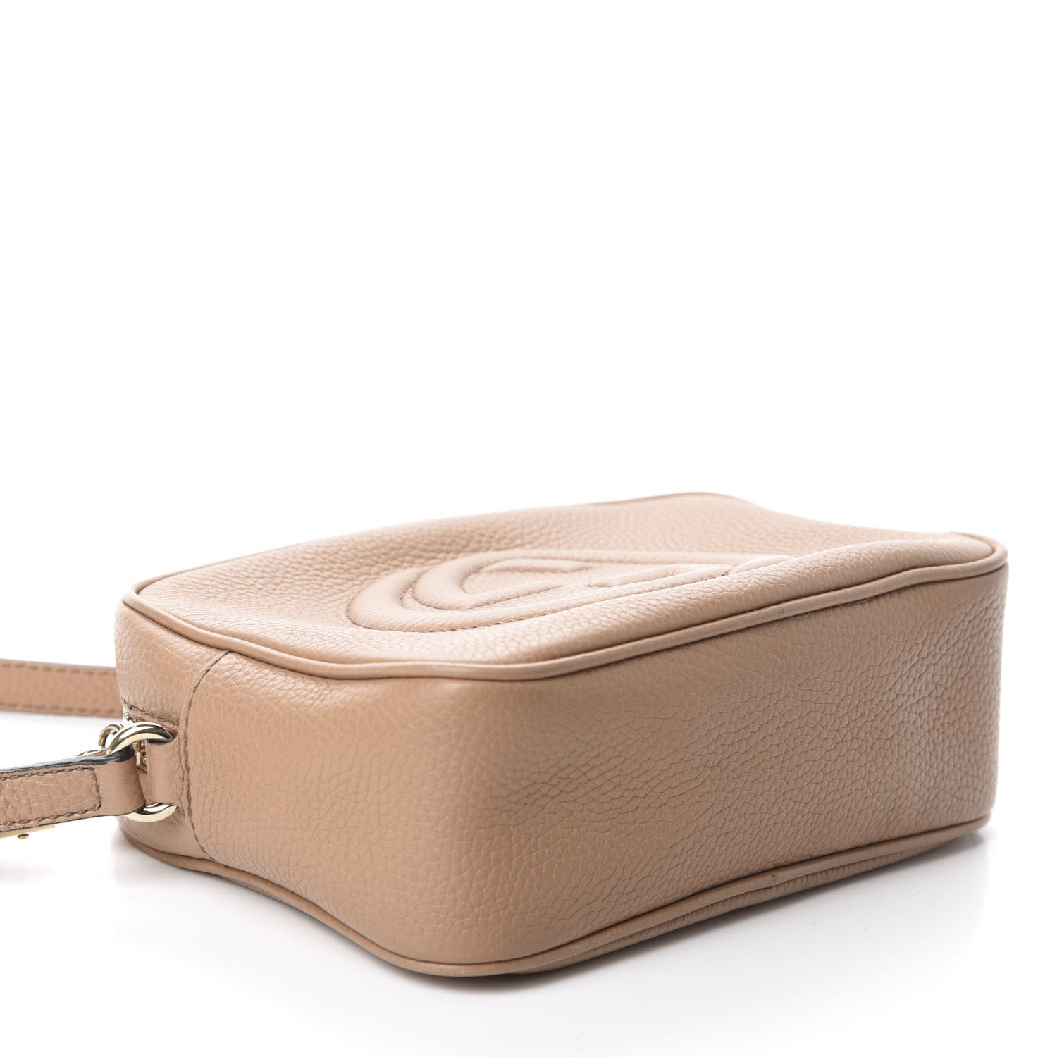 Gucci Pebbled Calfskin Small Soho Disco Bag Rose Beige 4 of 11
