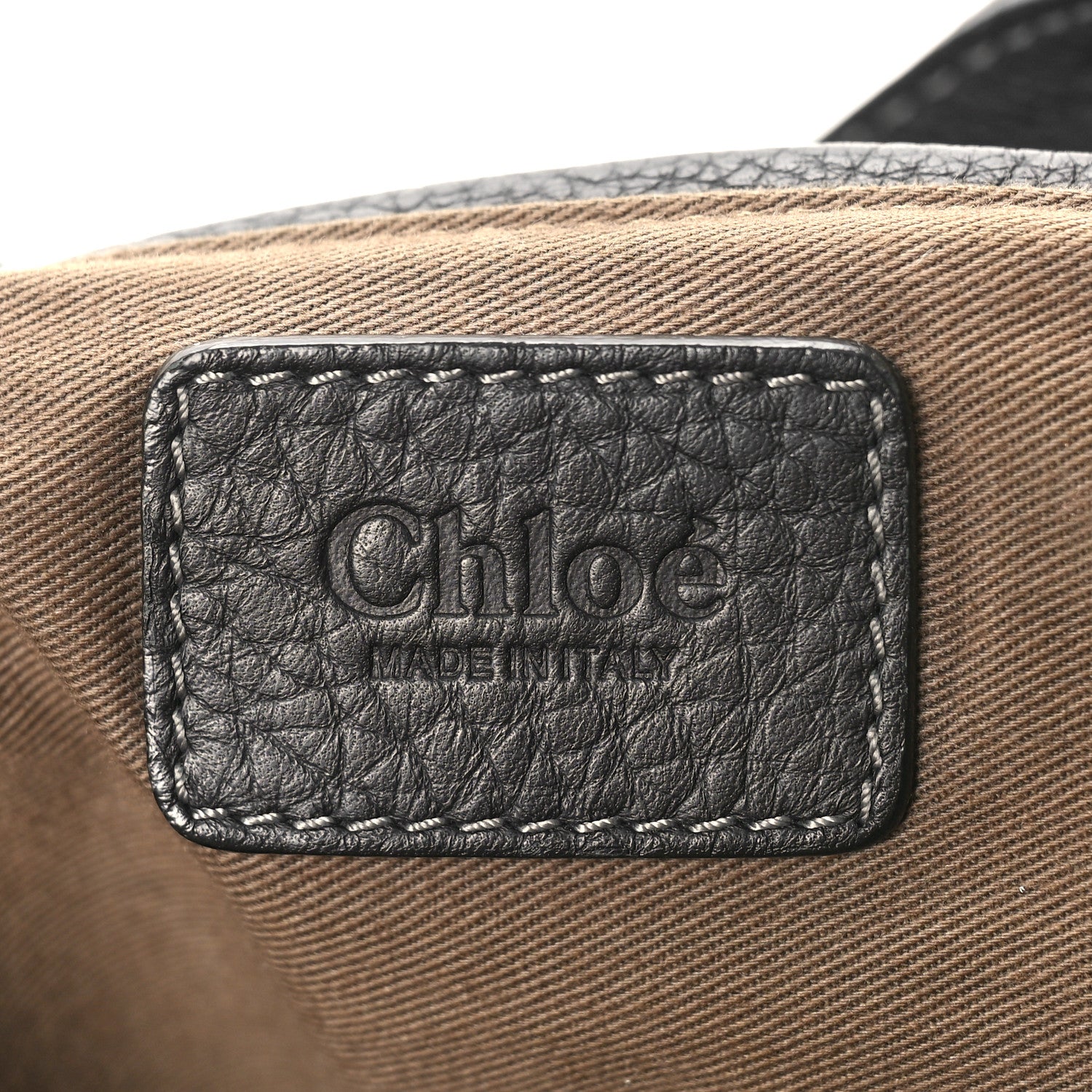 Chloe Calfskin Large New Marcie Tote Black 6 of 11