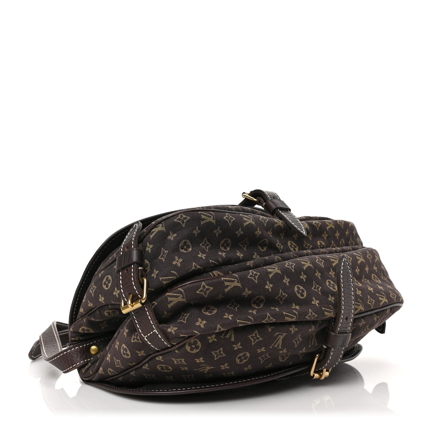 Louis Vuitton Monogram Mini Lin Saumur Ebene 4 of 8