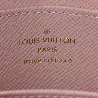 Louis Vuitton Damier Ebene Studded Zippy Coin Purse Rose Ballerine 5 of 7