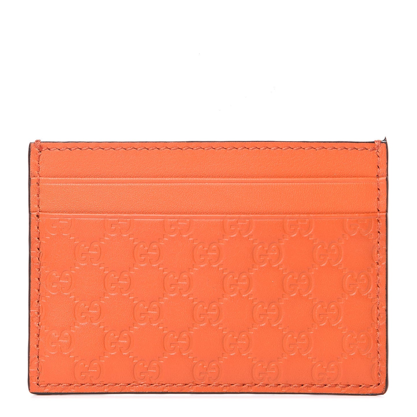 Microguccissima Card Holder Sun Orange