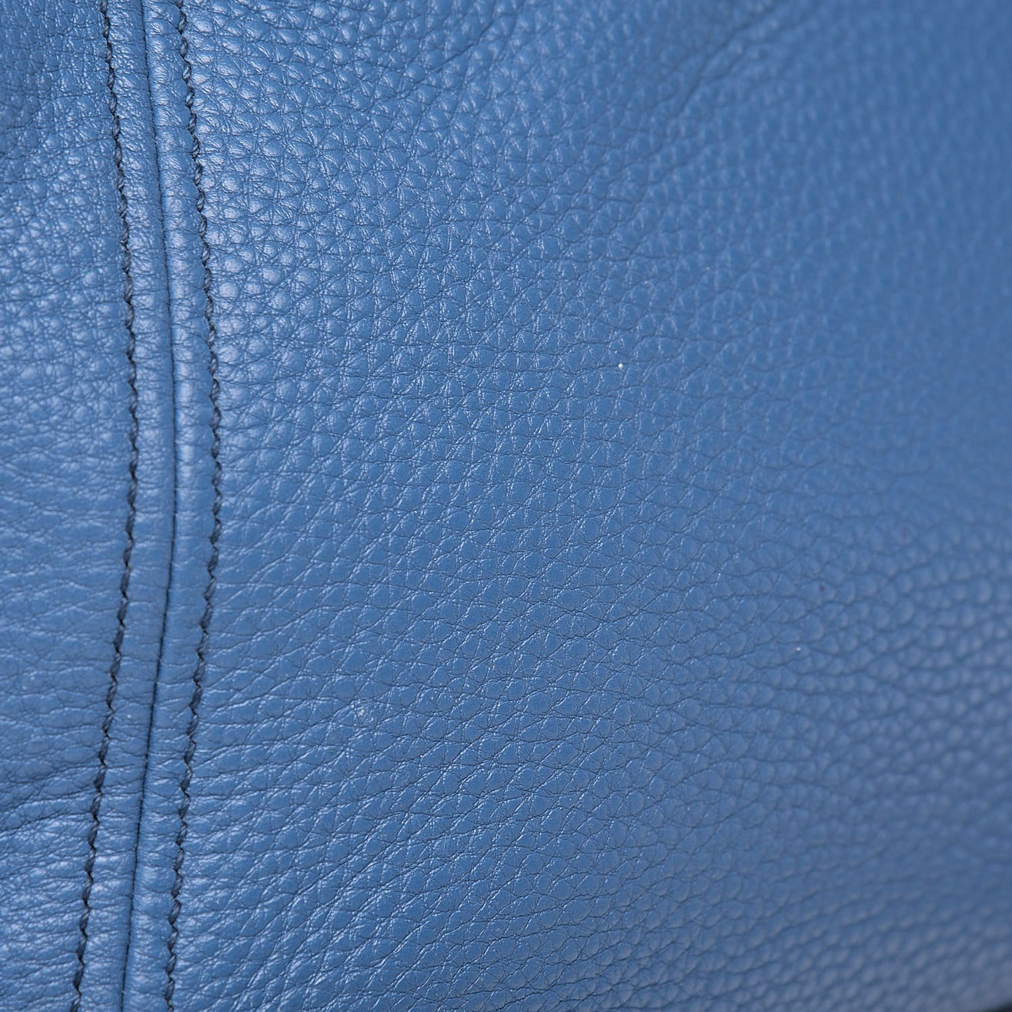 Vitello Daino Side Pocket Tote Cobalto