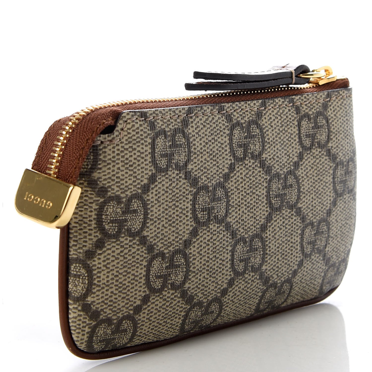 Gucci GG Supreme Monogram Key Case Brown 3 of 7