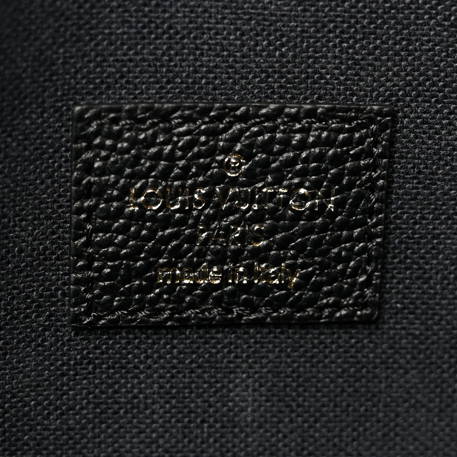 Louis Vuitton Empreinte Pochette Felicie Chain Wallet Black 7 of 15