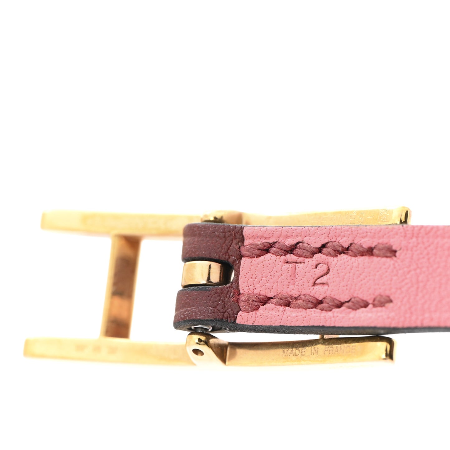 Swift Behapi Double Tour Reversible Bracelet T2 Rose Mexico Rouge H