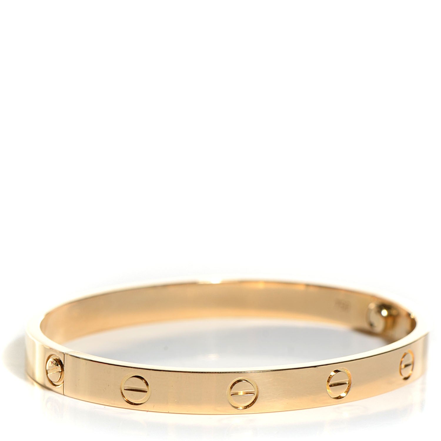 Cartier 18K Yellow Gold LOVE Bracelet 17 4 of 6