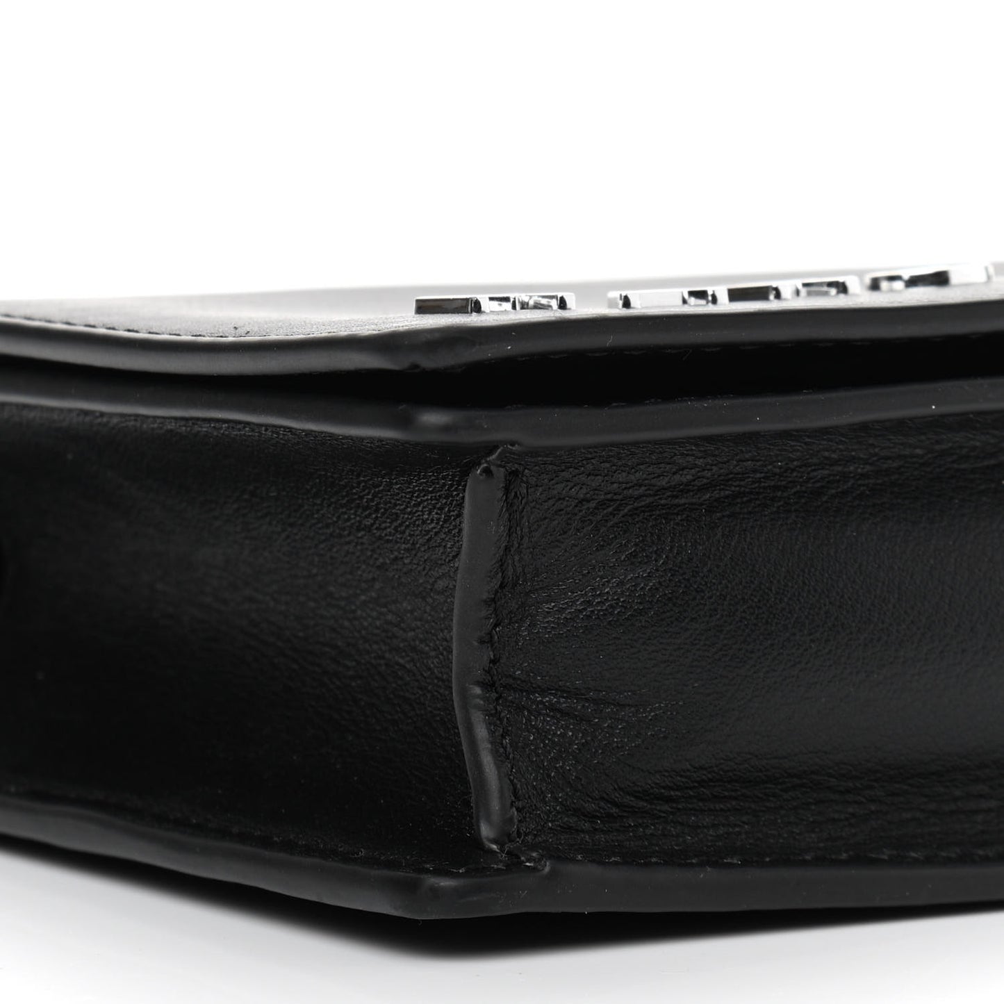 Calfskin Double Take Bag Black