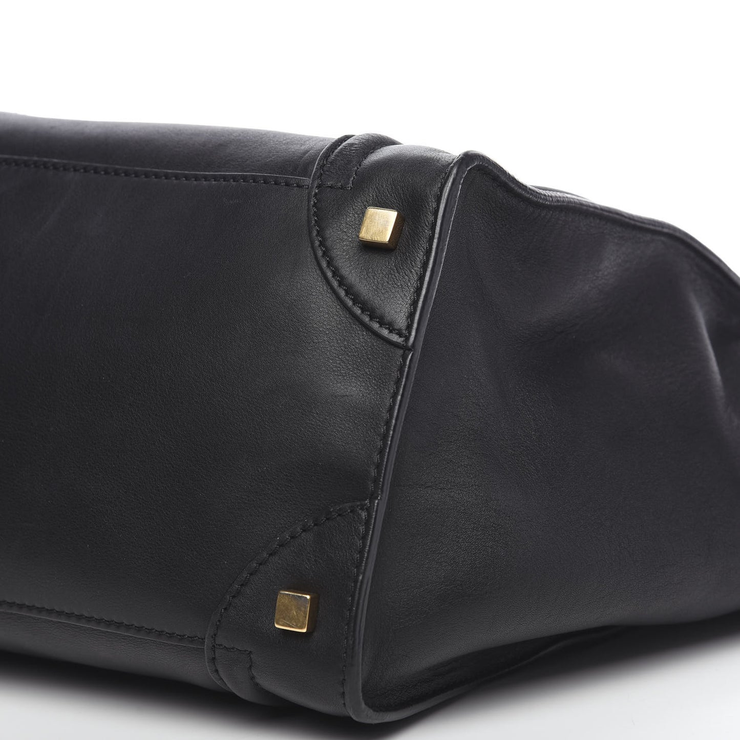 Smooth Calfskin Mini Luggage Black