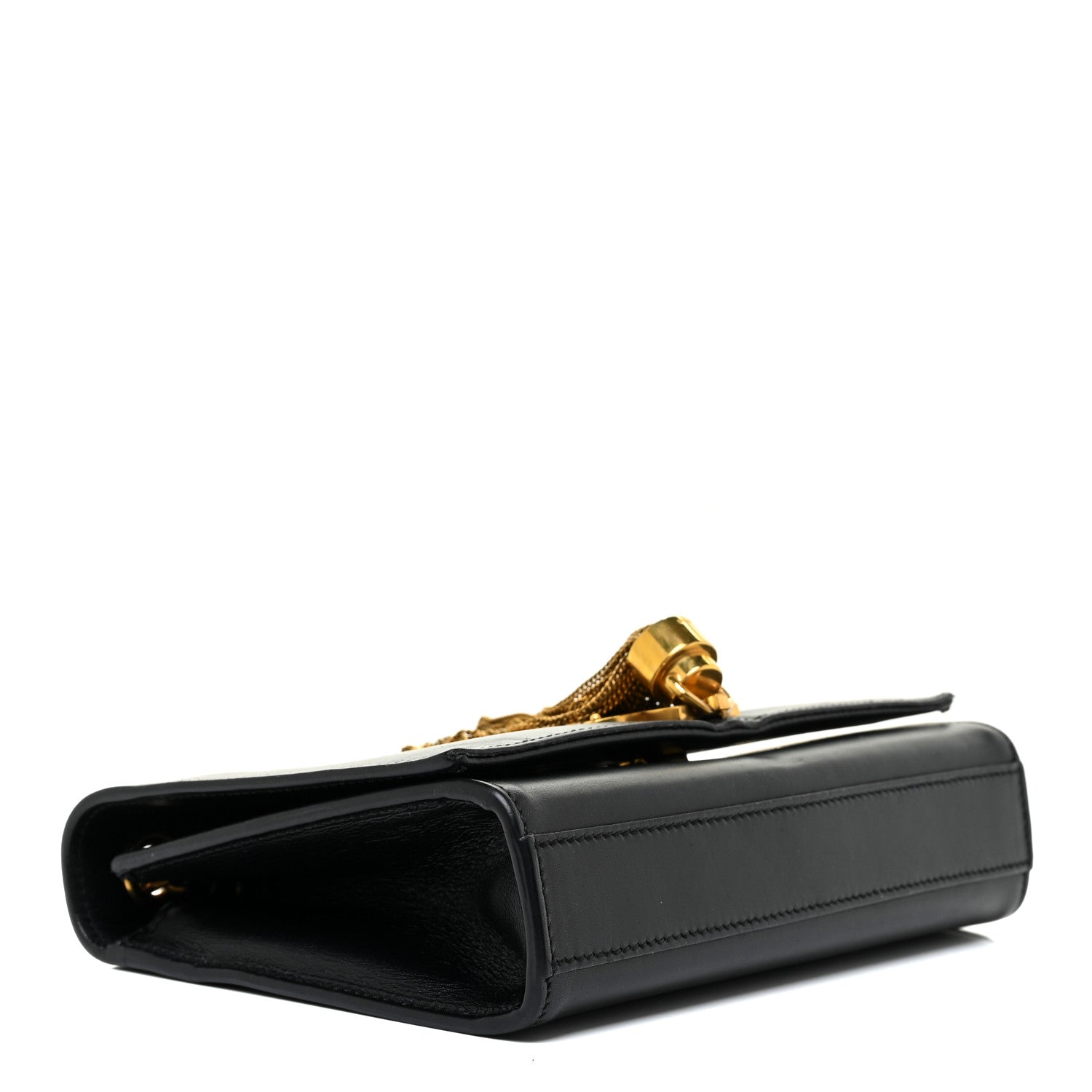 Saint Laurent Calfskin Small Classic Monogram Kate Tassel Satchel Black 4 of 17