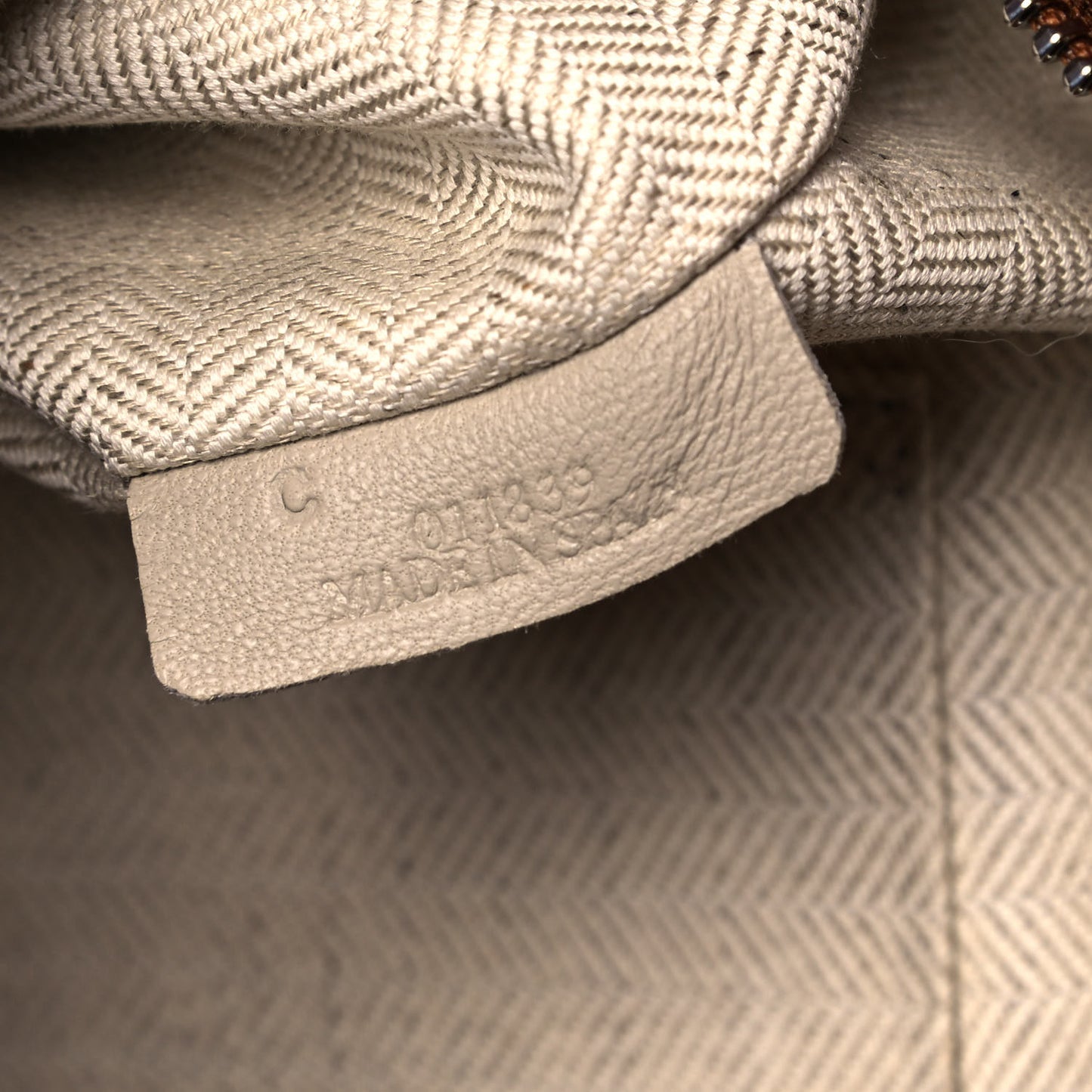 Calfskin Small Puzzle Bag Tan