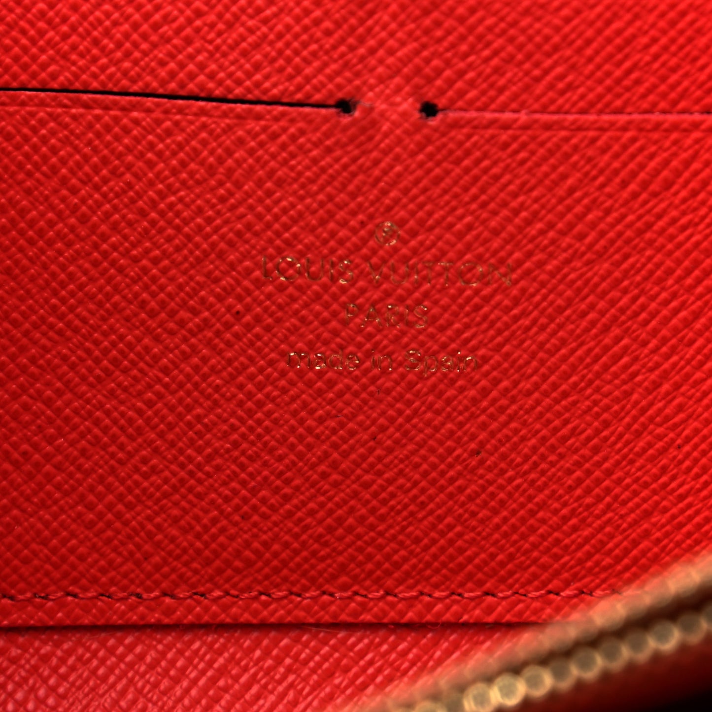 Damier Ebene 2015 Christmas Animation Zippy Wallet Poppy