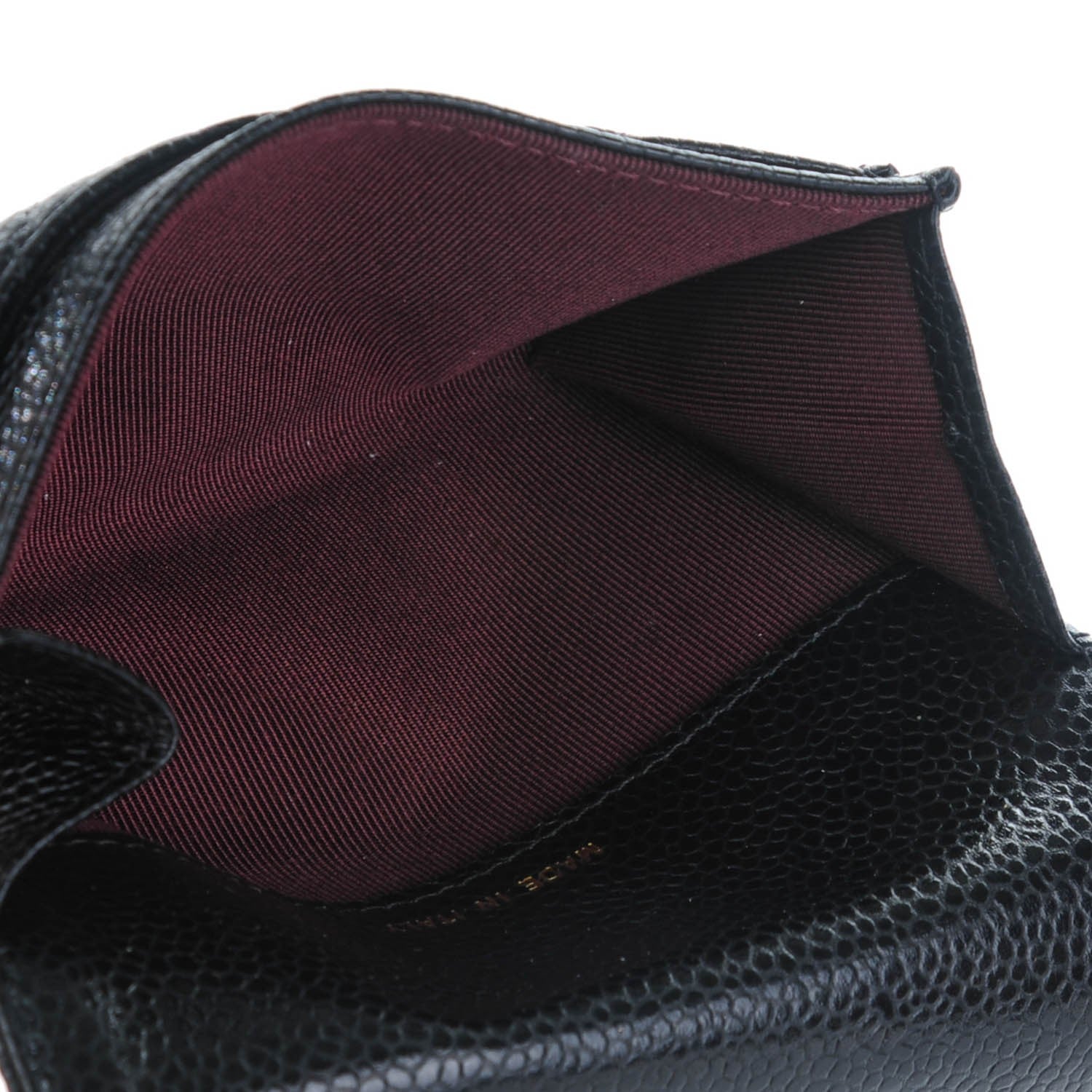 Chanel Caviar Quilted Flap Card Holder Black 8 of 8