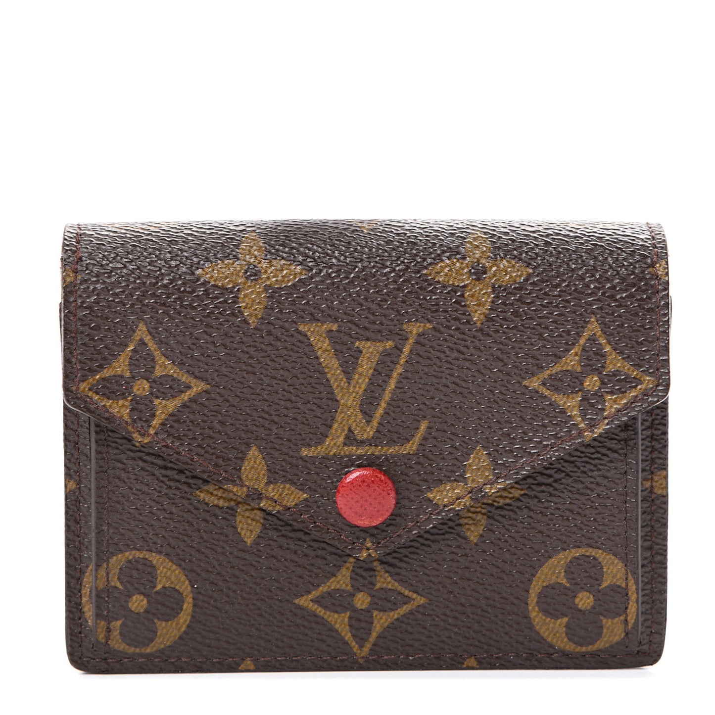 Monogram Compact Marie Wallet Rouge