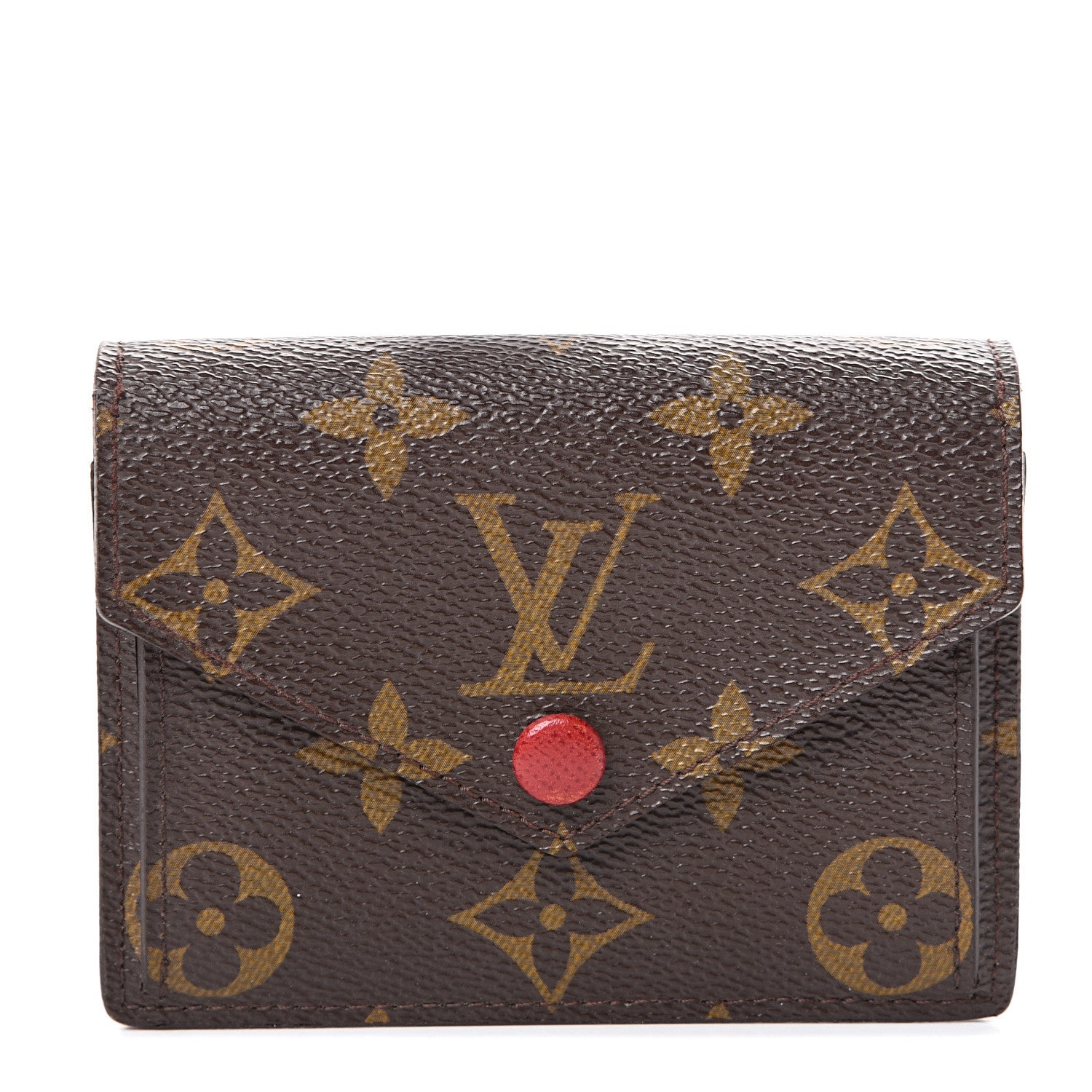 Louis Vuitton Monogram Compact Marie Wallet Rouge 1 of 6