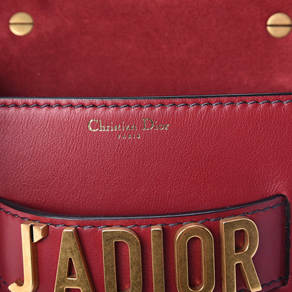 Christian Dior Calfskin Mini J'Adior Chain Flap Bag Red 5 of 7