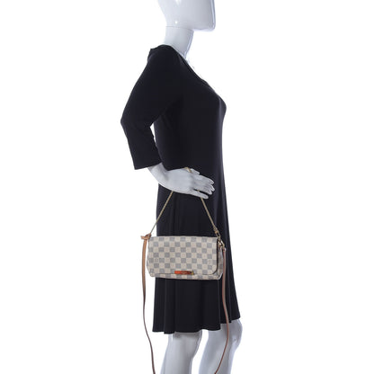 Louis Vuitton Damier Azur Favorite PM 3 of 11