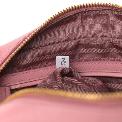 Prada Saffiano Lux Petite Bowler Petalo 6 of 9