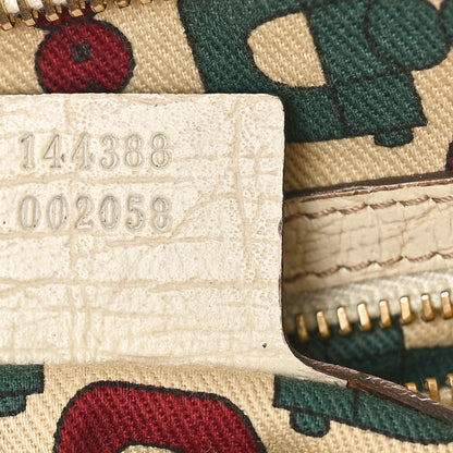 Gucci Monogram Web Jolicoeur Charms Messenger White 7 of 14
