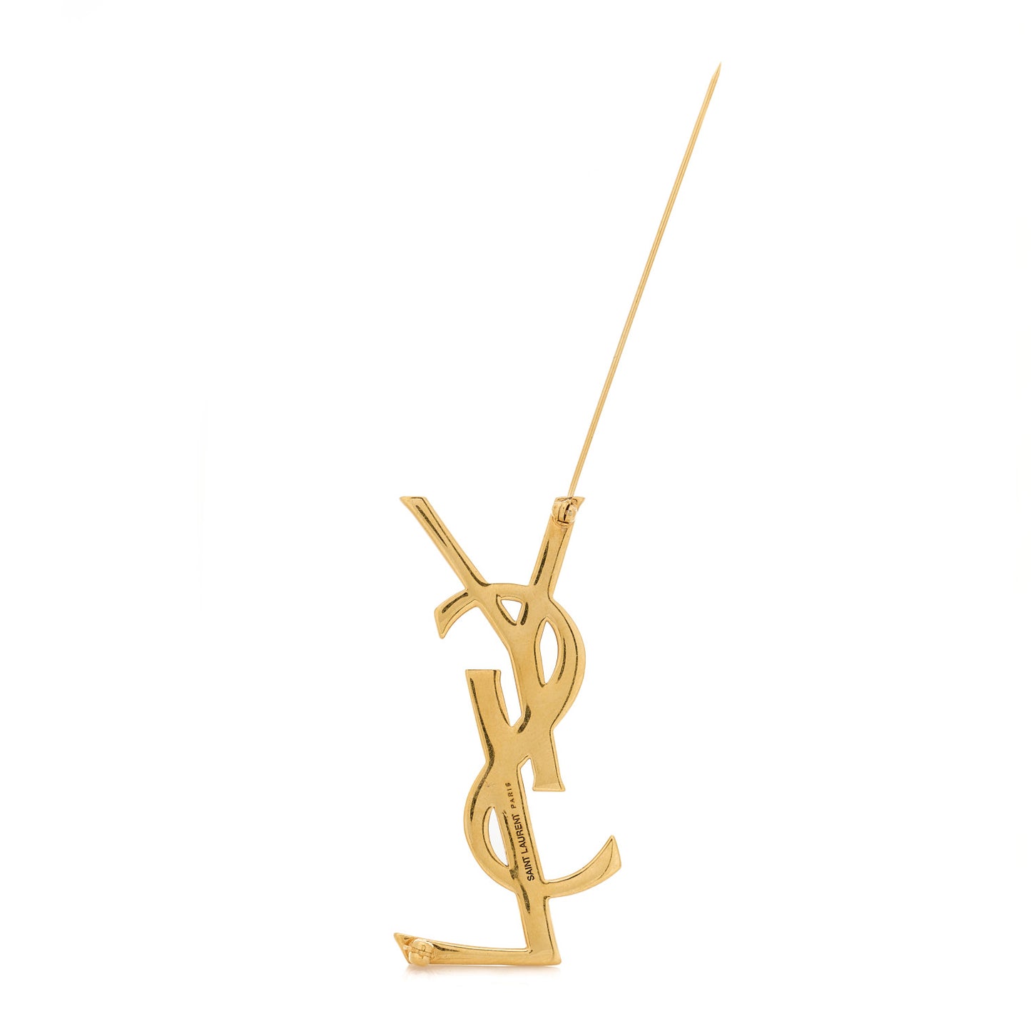 Monogram Opyum Brooch Gold