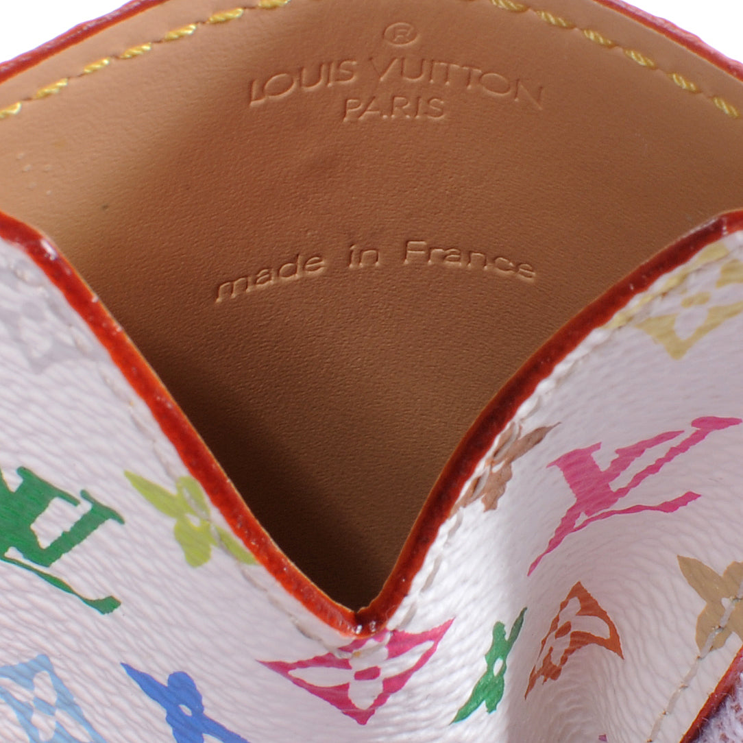 Louis Vuitton Monogram Multicolor Mirror and Case Pouch White 5 of 5