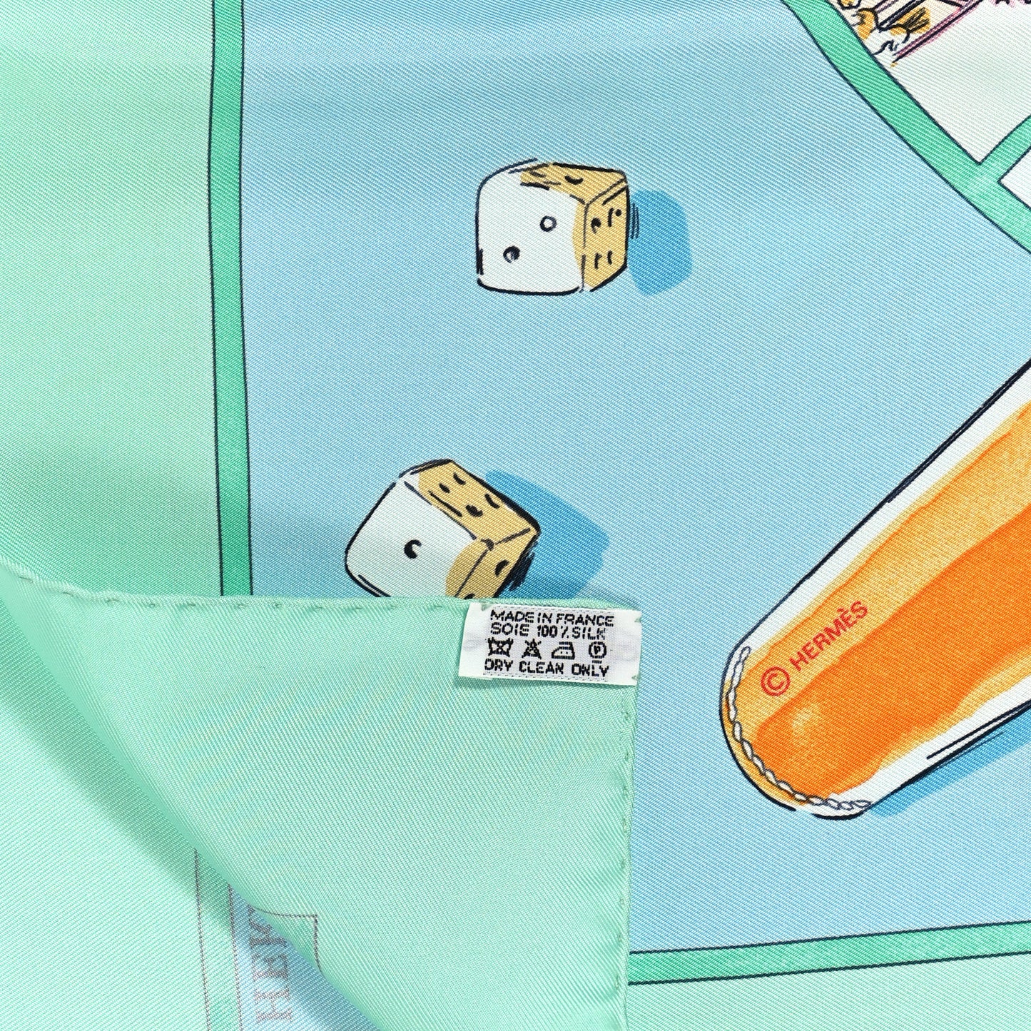 Silk Le Jeu des Petits Bonheur Scarf 90