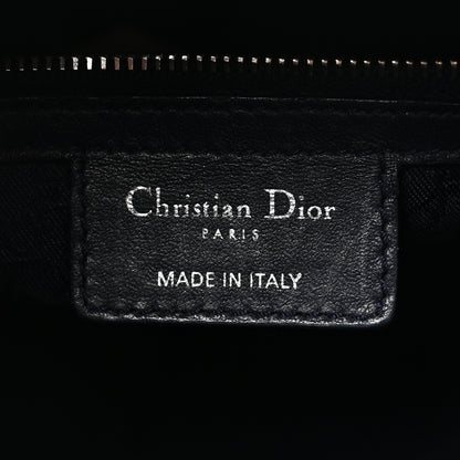 Christian Dior Lambskin Cannage Large Lady Dior Navy Blue 6 of 10
