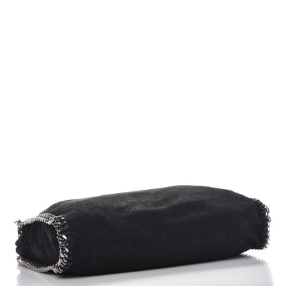 Stella McCartney Shaggy Deer Falabella Fold Over Tote Black 5 of 7