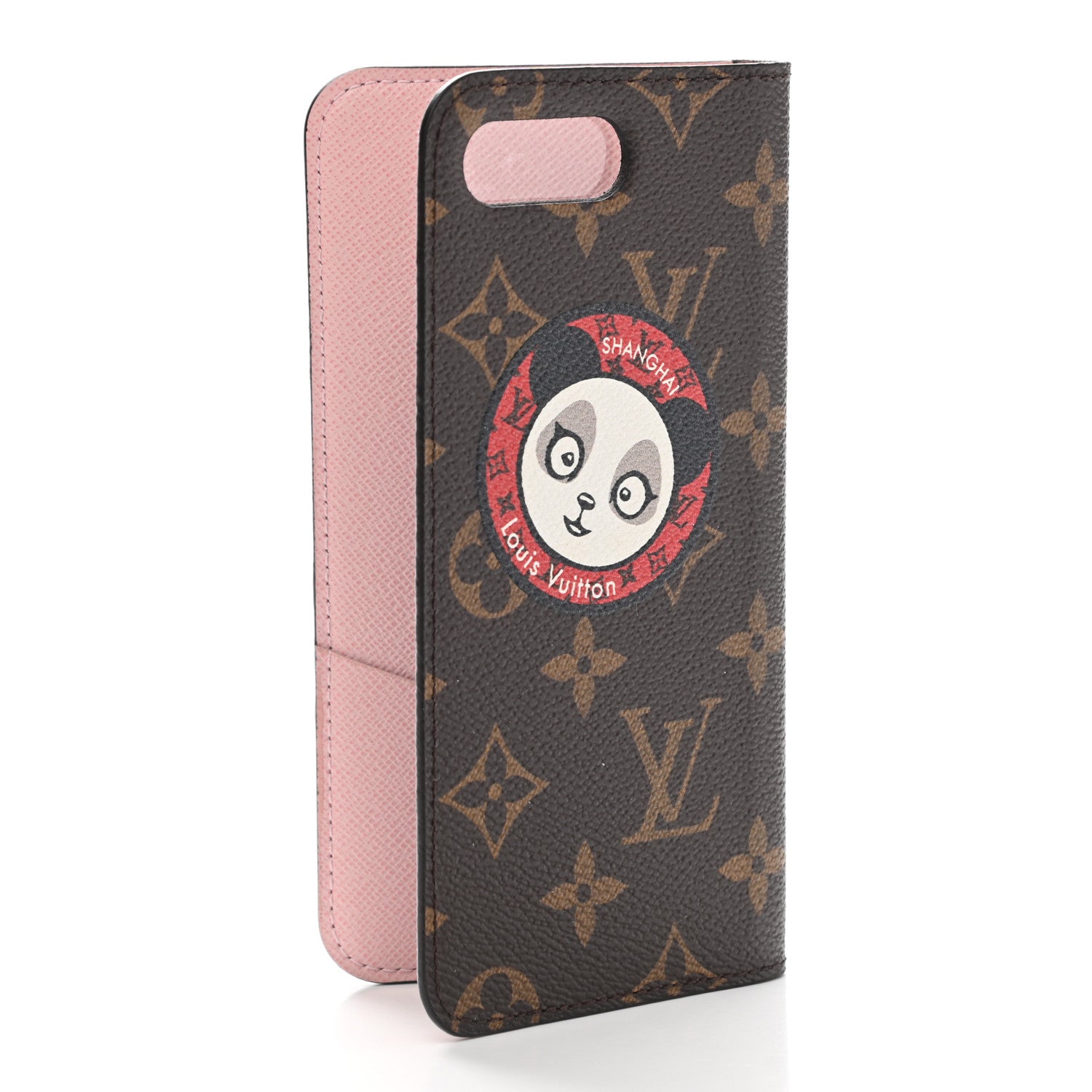 Louis Vuitton Monogram My LV World Tour iPhone 7/8 Plus Folio Case Rose Ballerine 3 of 7