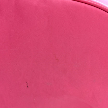 Prada Tessuto Nylon Saffiano Vela Medium Backpack Fuxia 11 of 11