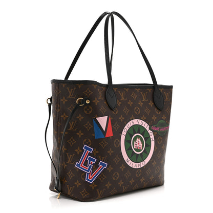 Louis Vuitton Monogram My LV World Tour Neverfull MM 4 of 11