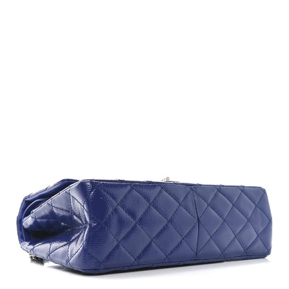 Chanel Patent Caviar Quilted 2.55 Reissue 226 Flap Navy Blue 4 of 11