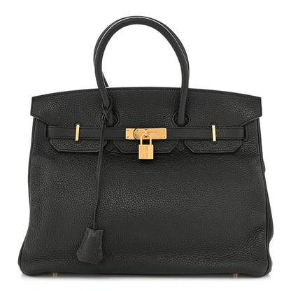 Hermes Togo Birkin 35 Black 1 of 10