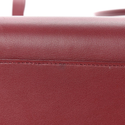 Saint Laurent Calfskin Small Sac De Jour Oxblood 20 of 21