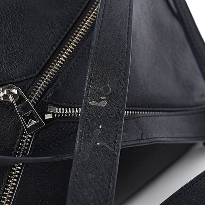 Loewe Calfskin Zipper Puzzle Bag Black 12 of 17